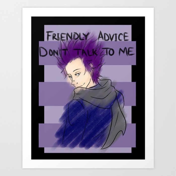 Shinsou Hitoshi Art Print By Pastyart Society6