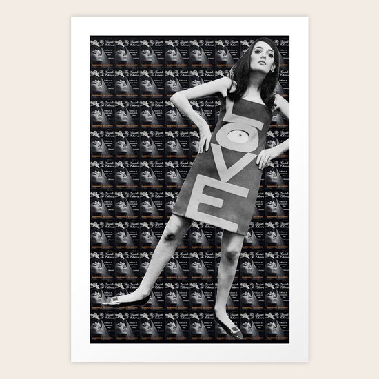 LOVE + CHAOS Art Print