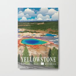 Yellowstone Metal Print