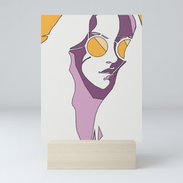 Lady Mini Art Print