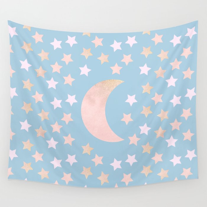 Moon and star 2025 tapestry