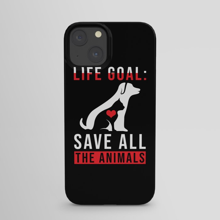 Animal Rescuer Gift iPhone Case