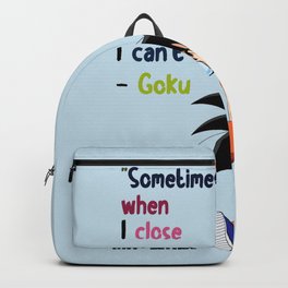 Goku funny Backpack