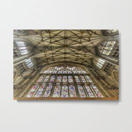 York Minster Cathedral Metal Print
