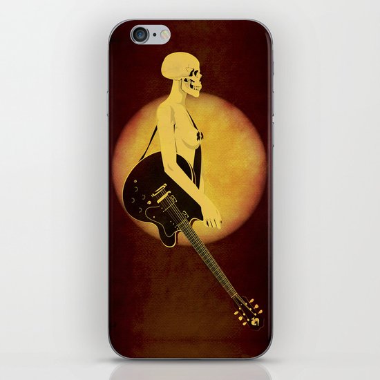Skull Of Rock iPhone Skin