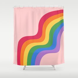 Happy and Colorful Shower Curtain