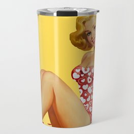 Daisy the Pin Up Girl Travel Mug