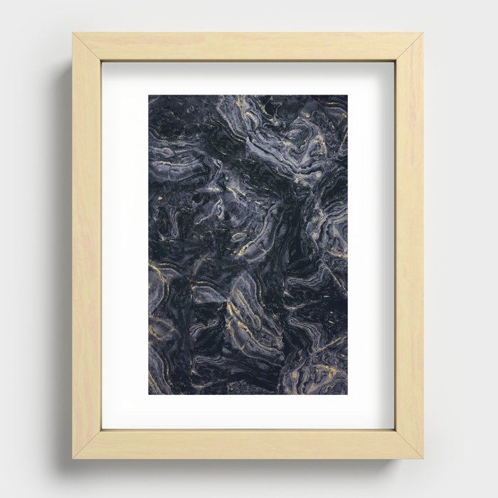 Marble Texture Recessed Framed Print