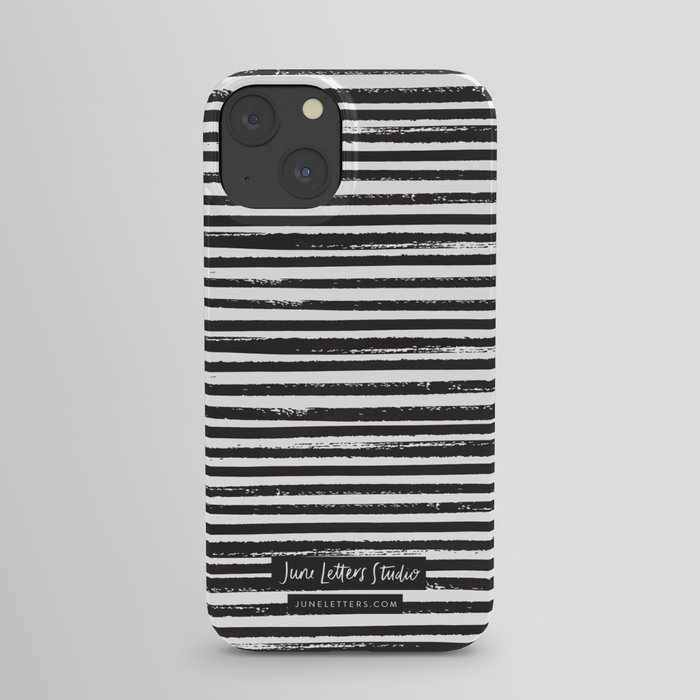 Painted Stripes iPhone Case