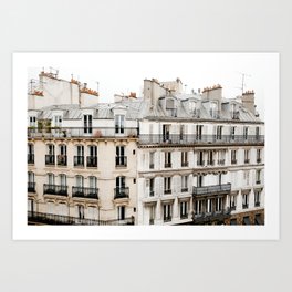 Paris France Buildings Art Print