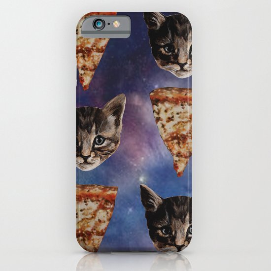 Kitten Pizza Galaxy iPhone & iPod Case