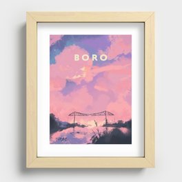 Boro Recessed Framed Print
