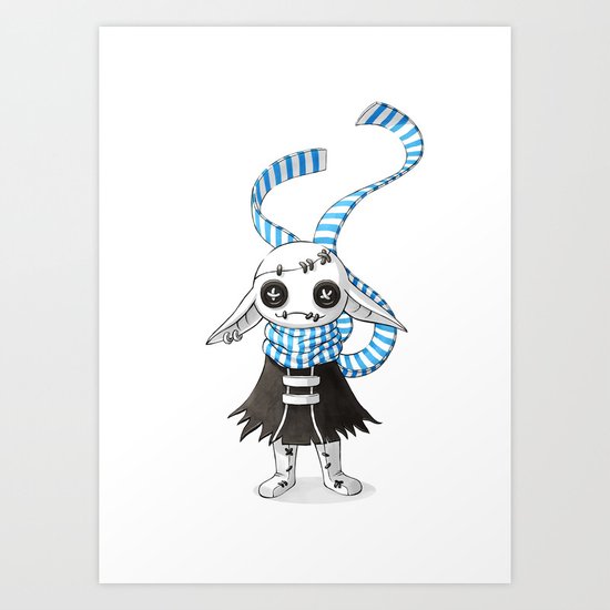 Rag Doll Art Print