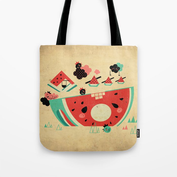 Watermelon Playground Tote Bag