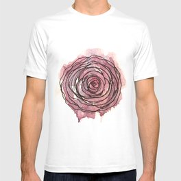 english pen rose T-shirt