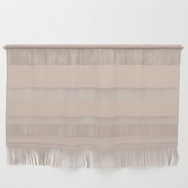 Light Beige Solid Color Pairs Pantone Cream Tan 13-1108 TCX Shades of Brown Hues Wall Hanging