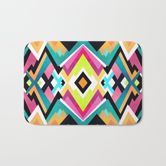 Where colors grow / Pattern Bath Mat