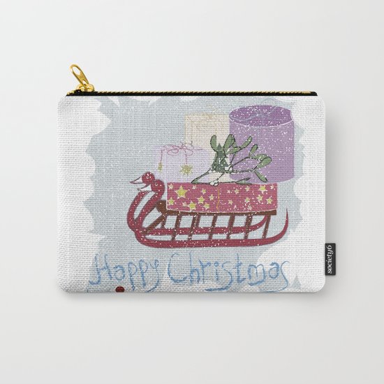 Retro . Vintage. . The Feast Of The Nativity . Carry-All Pouch