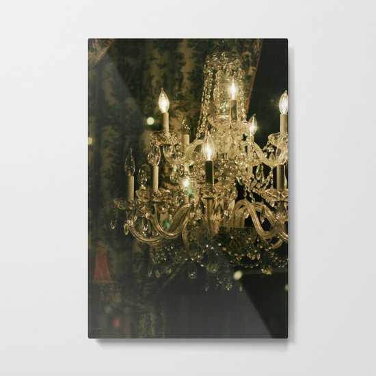 New Orleans Chandelier Metal Print