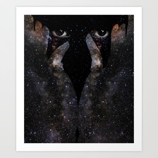 Keeper of the Universe Art Print