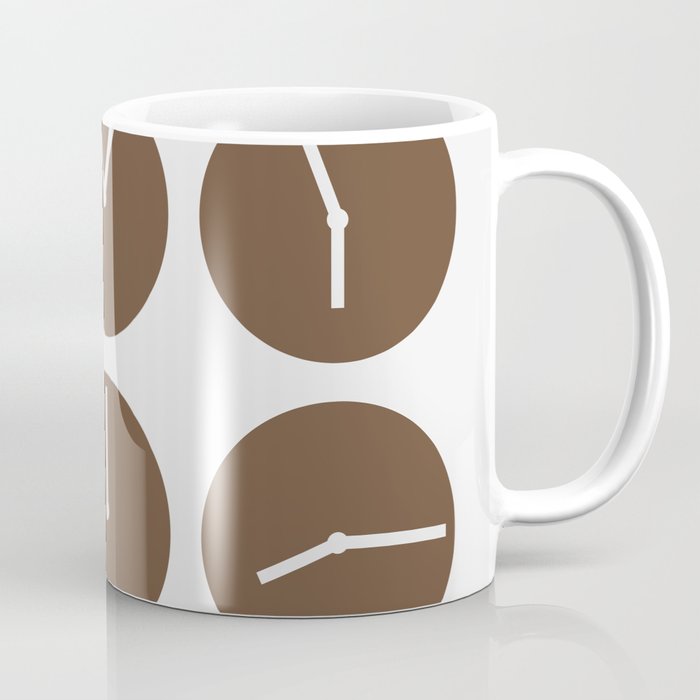 Minimal clock collection 19 Coffee Mug
