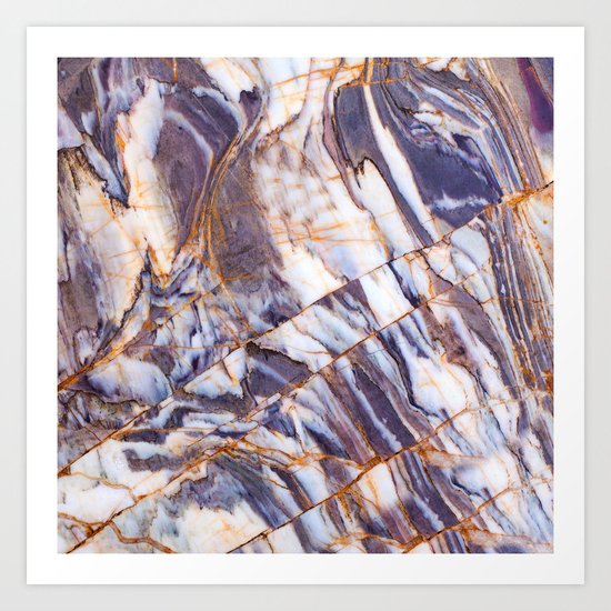 Marble Art Print