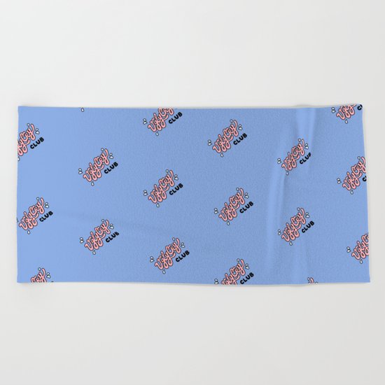 Ugly Cry Club Beach Towel