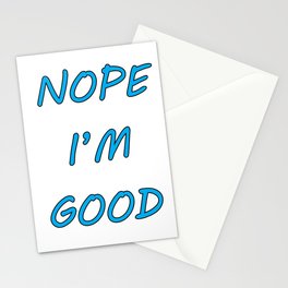 NOPE Stationery Card