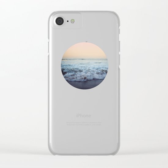 Crash into Me Clear iPhone Case
