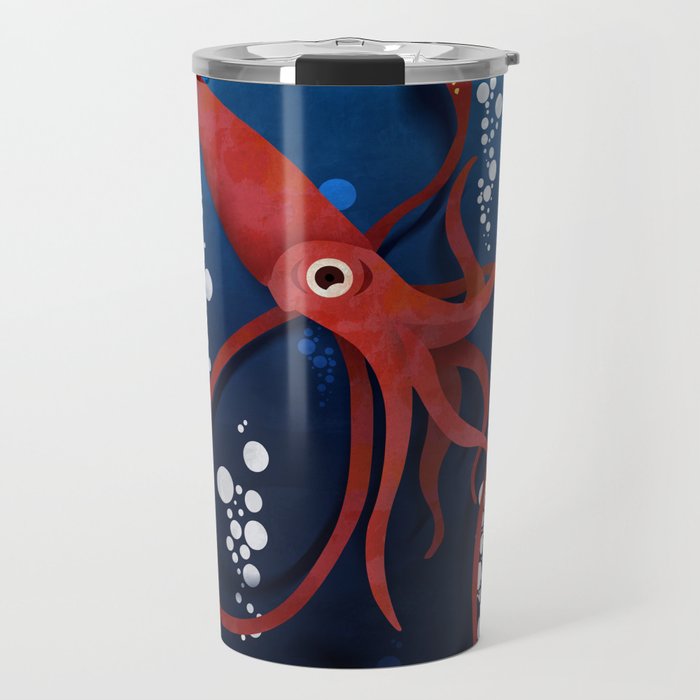 Giant Squid  Travel Mug
