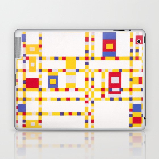 Piet Mondrian abstract Laptop & iPad Skin