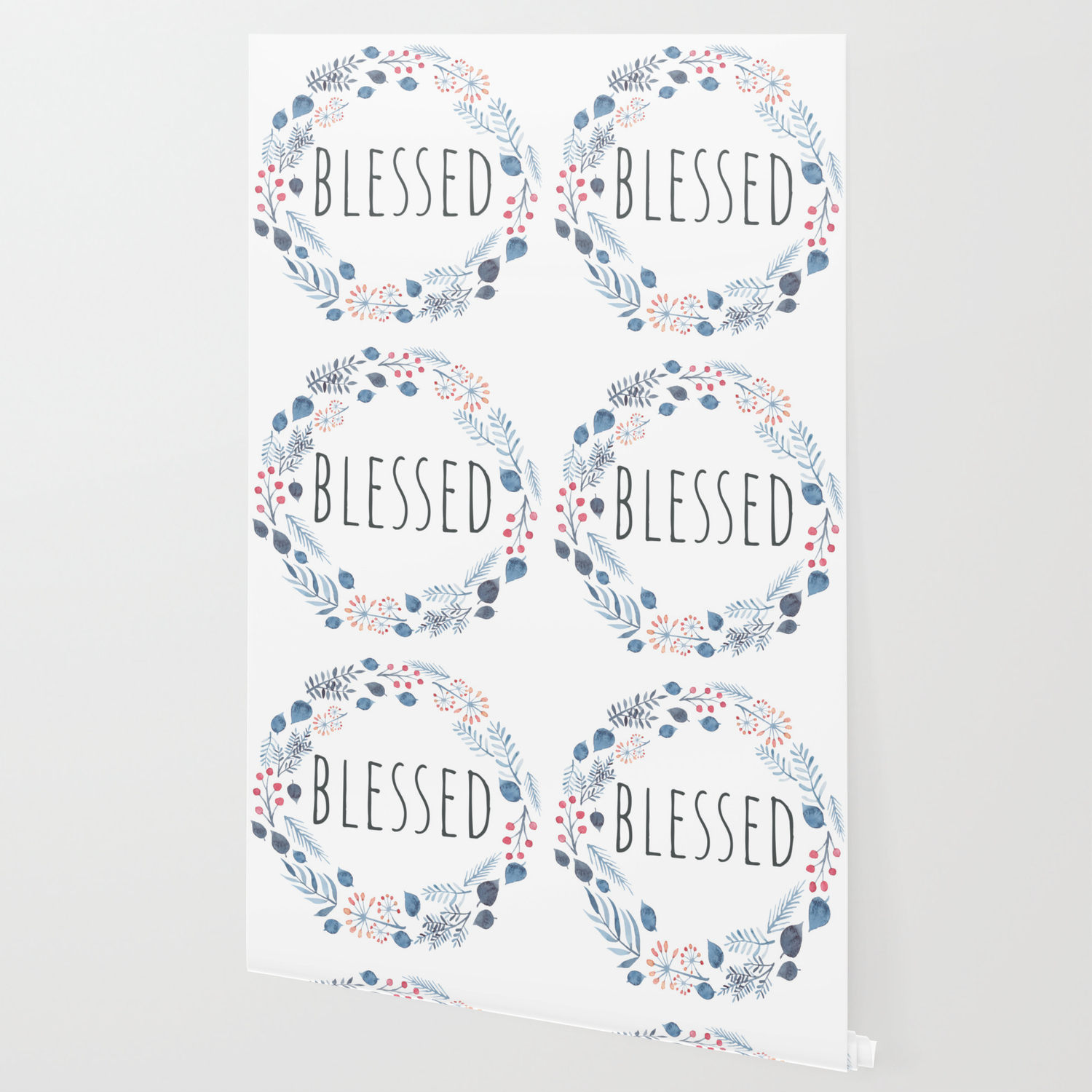 Blessed Inspirational Bible Quote Christian Blessings Wallpaper By