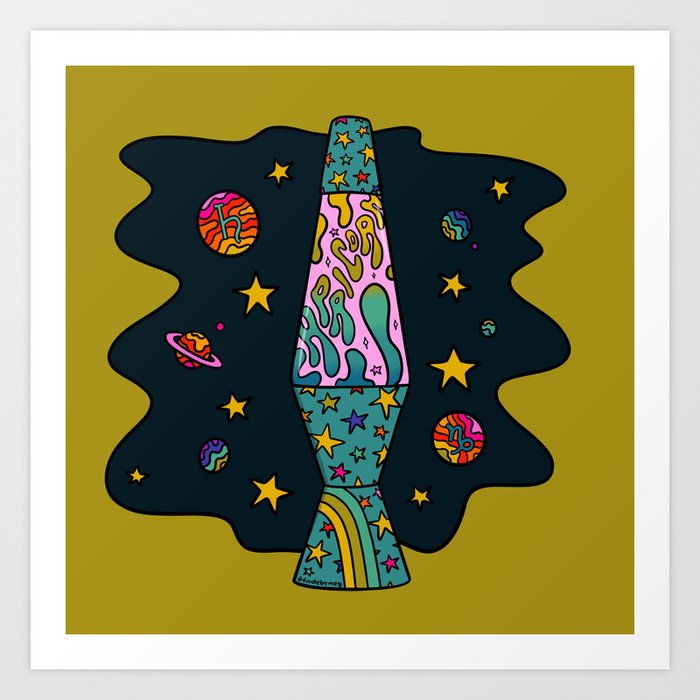 Lava lamp store paintings