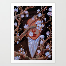 Reylo - Cherry Blossom 2 Art Print