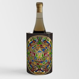 Mayan Calendar - color Wine Chiller
