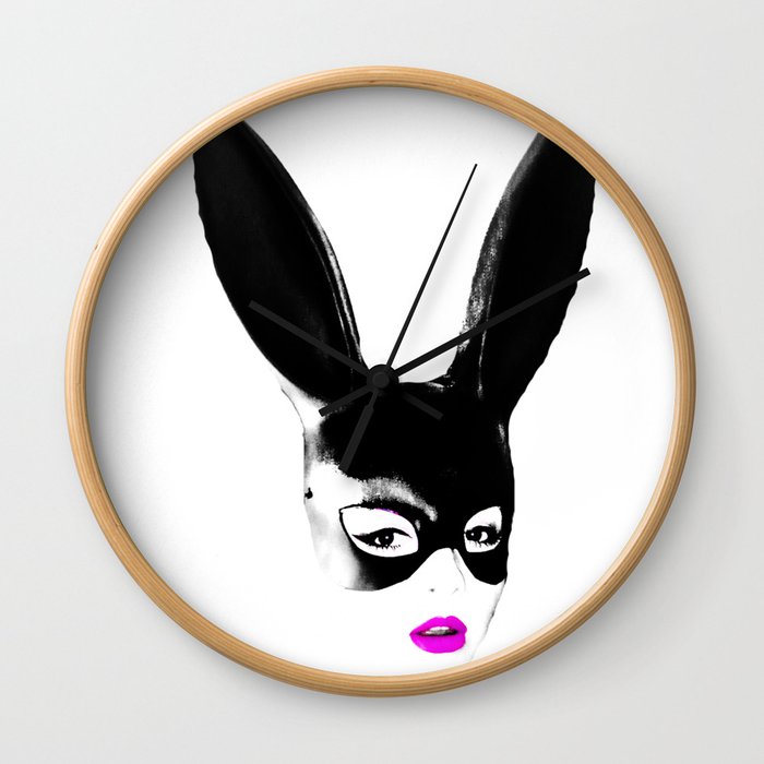 Bunny Ears Wall Clock
