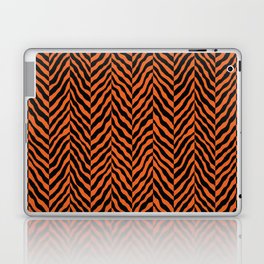 Abstract Zebra chevron pattern. Digital animal print Illustration Background. Laptop Skin
