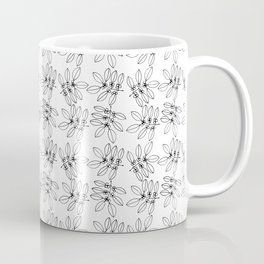 Leaves and Berries Coffee Mug | Decor, Customphonecases, Handmade, Drawing, Modern, Gifts, Wallpaper, Black And White, Children, Teens 