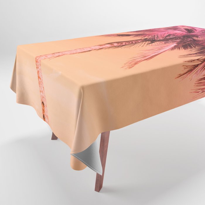 Palm Tree Beach Dream #1 #wall #art #society6 Tablecloth