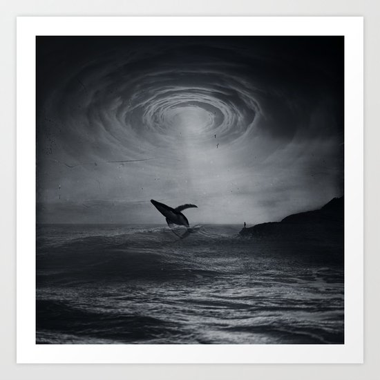 all at once Art Print