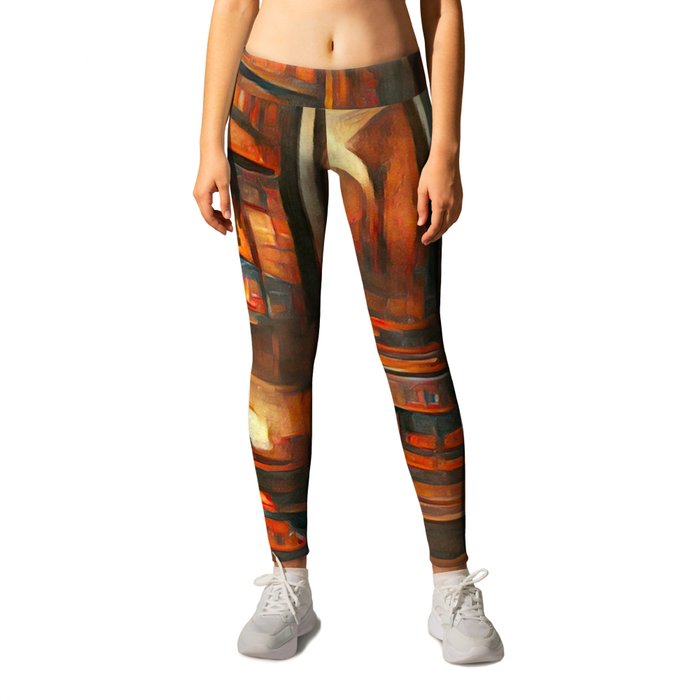 Library of the Immortal Church Leggings