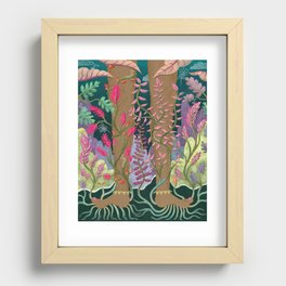 I Grow in the Garden Recessed Framed Print