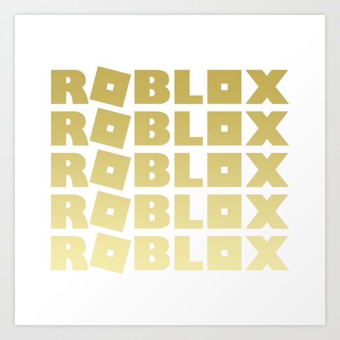 Roblox Gold Stack Adopt Me Art Print By Dynamic Designs Society6 - cardboard box with wooden planks roblox