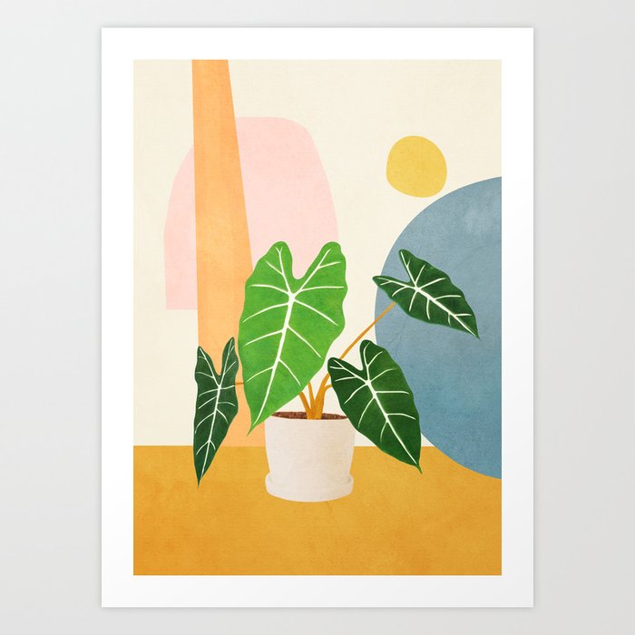 Colorful Branching Out 10 Art Print