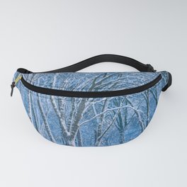 White Forest Fanny Pack