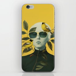 Canary Portrait iPhone Skin