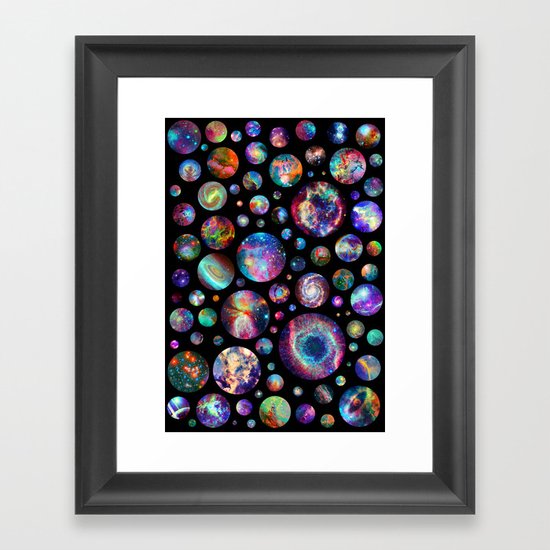 Bubbleverse Framed Art Print