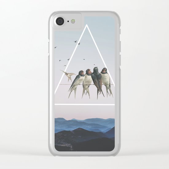 FREEDOM Clear iPhone Case