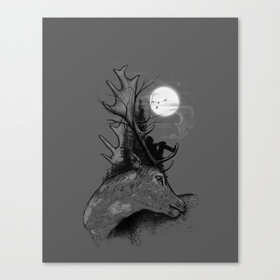 A Long December Canvas Print