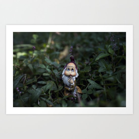 oh wait Art Print
